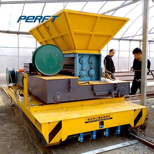 heavy load transfer car for transformer plant 90 tons